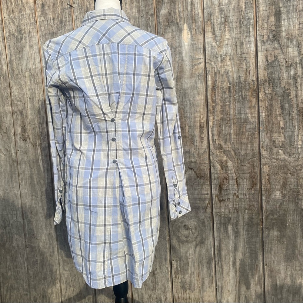 Columbia Sapphire Peak Long Sleeve Henley Shirt Dress Size M - Picture 7 of 12